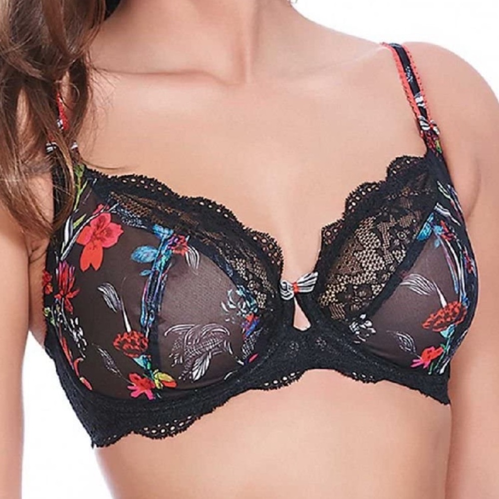 Freya Women's Paradise Underwire Plunge Balcony Bra Size 38I